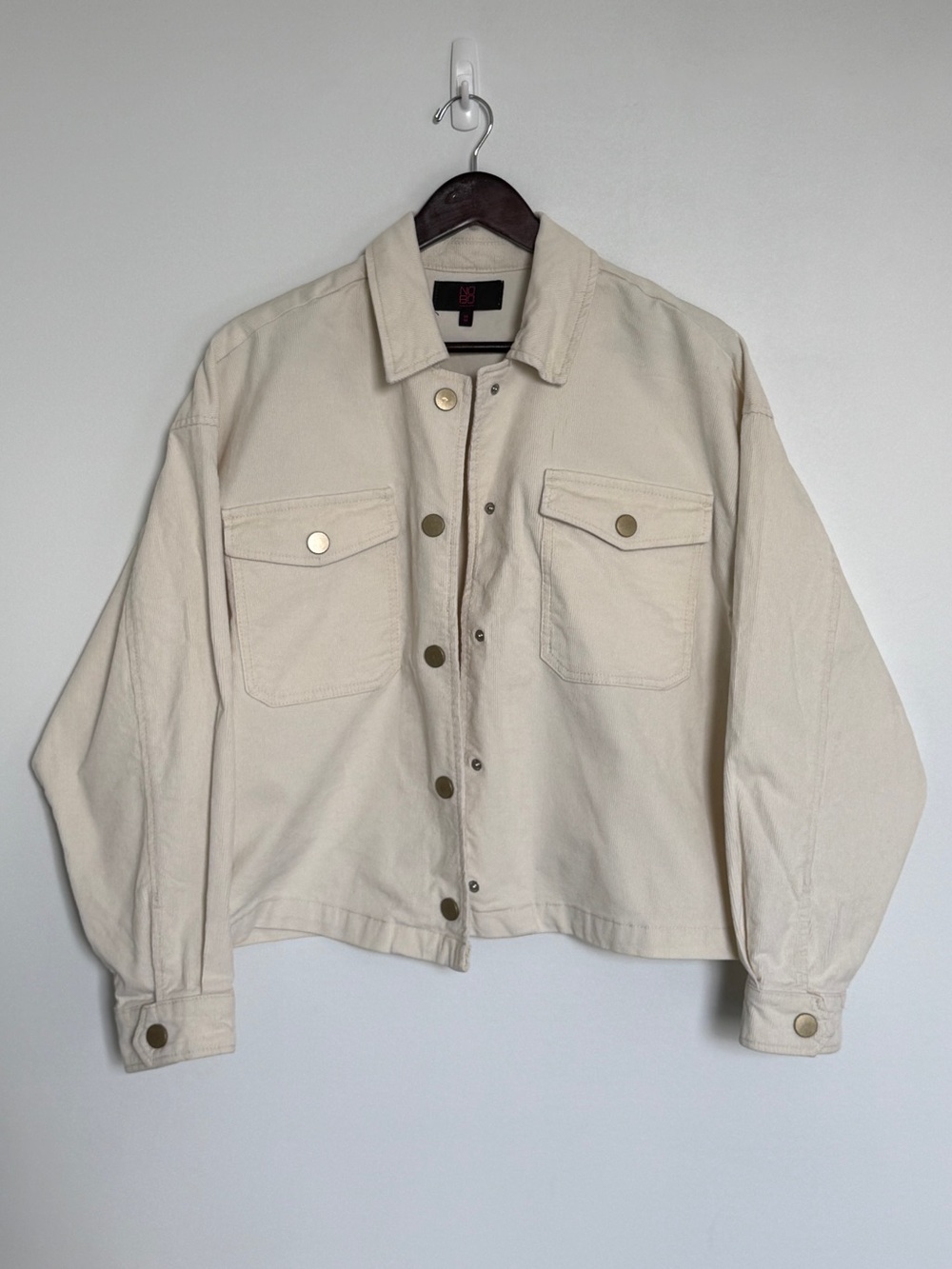 NOBO Cream Button-Front Jacket - Picture 4 of 12